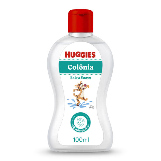 Colônia Huggies Extra Suave Sem Álcool Hipoalegênica 100 ml